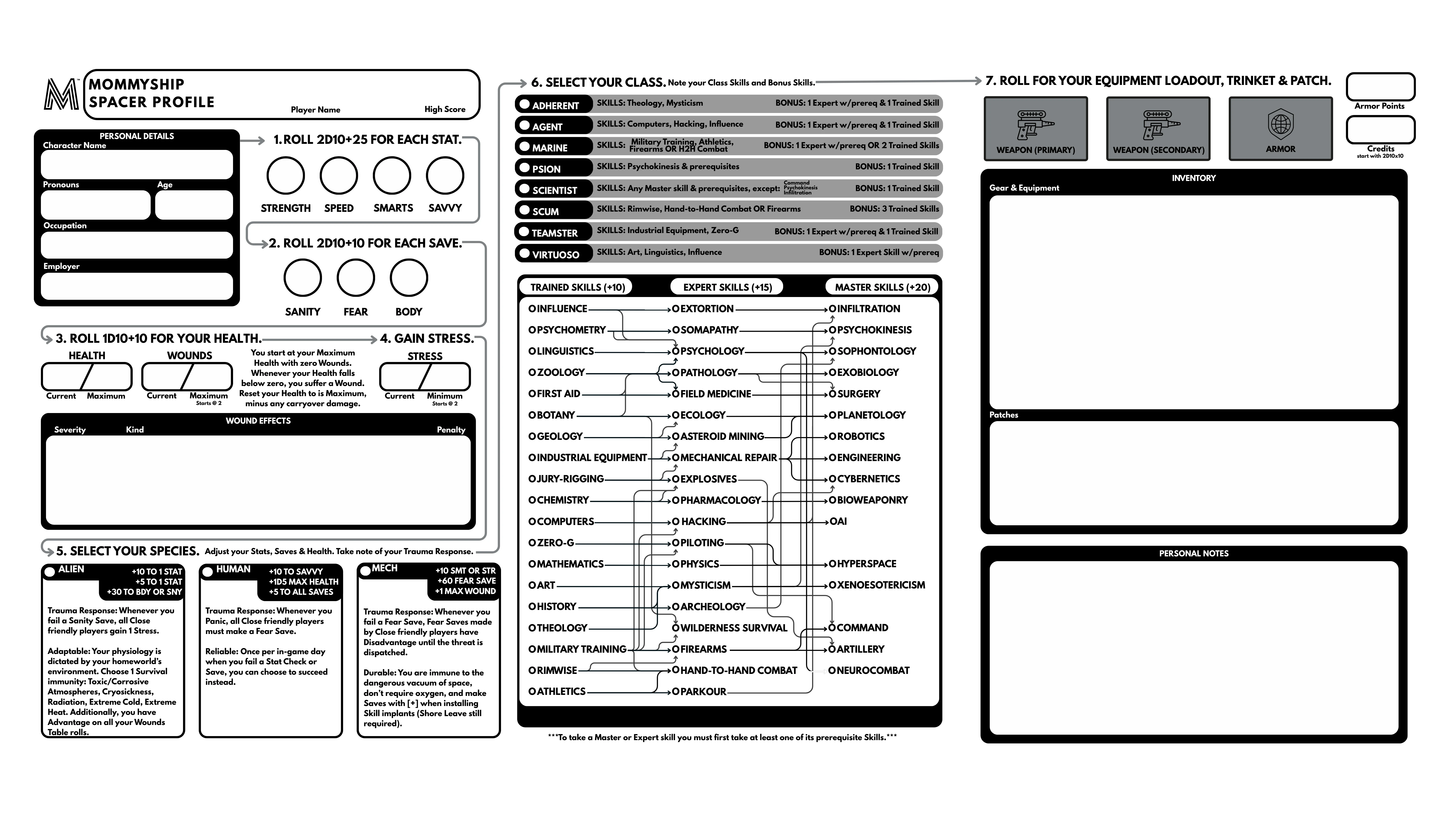 Spacer Profile — Light Version